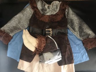 Baby Viking Costume Size 2T Toddler
