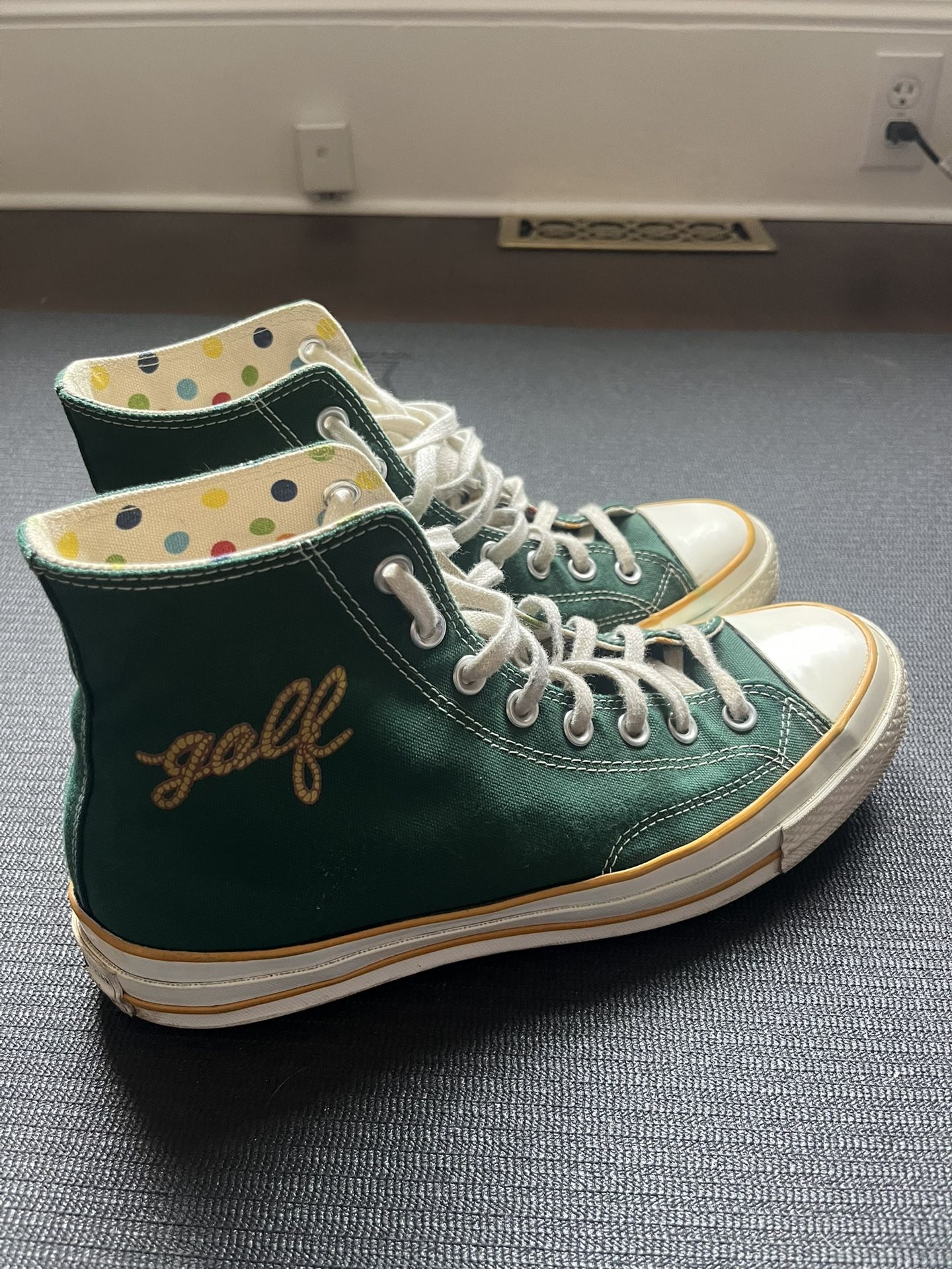 Custom Golf Wang x Converse Hightops