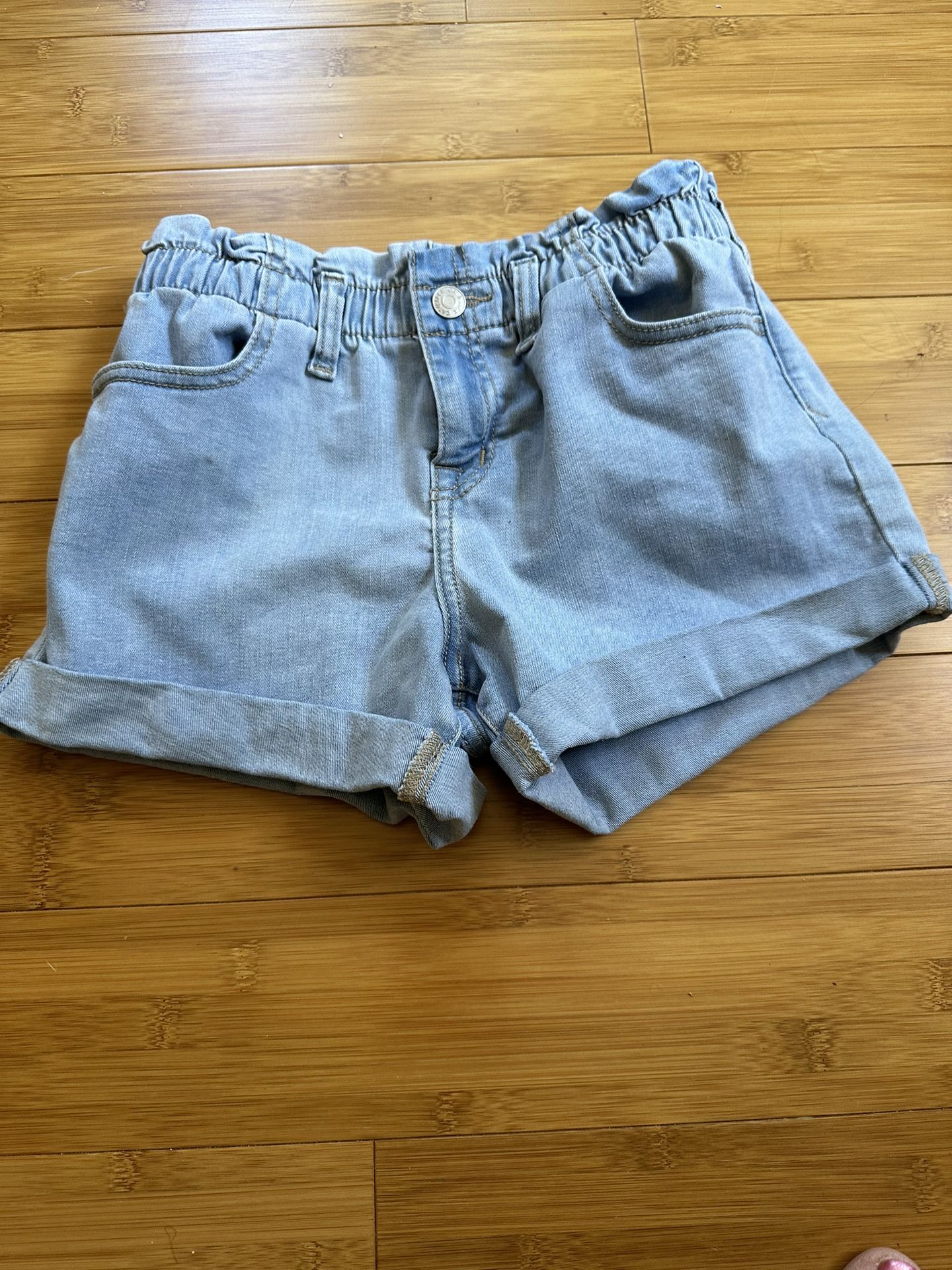 Girls Jean Short Size 7-8 Years