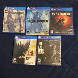Used PS4 Games. 