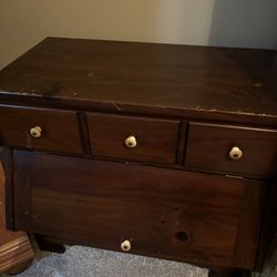 Antique Bean Box Tables (2)