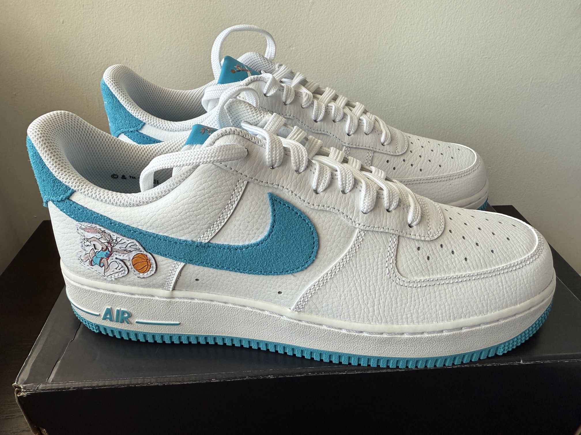BRAND NEW Nike Air Force 1 '07 Space Jam Size 10.5 US
