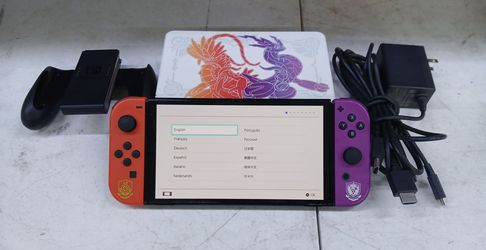 Nintendo Switch Oled Violet and Scarlet Edition  (CGH047126)