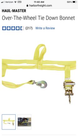 Four Tire/Wheel Tie-downs