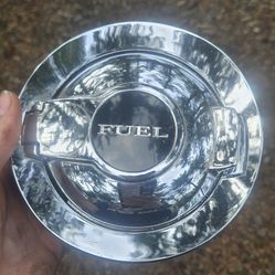 Chrome gas door 08 to 14 challenger