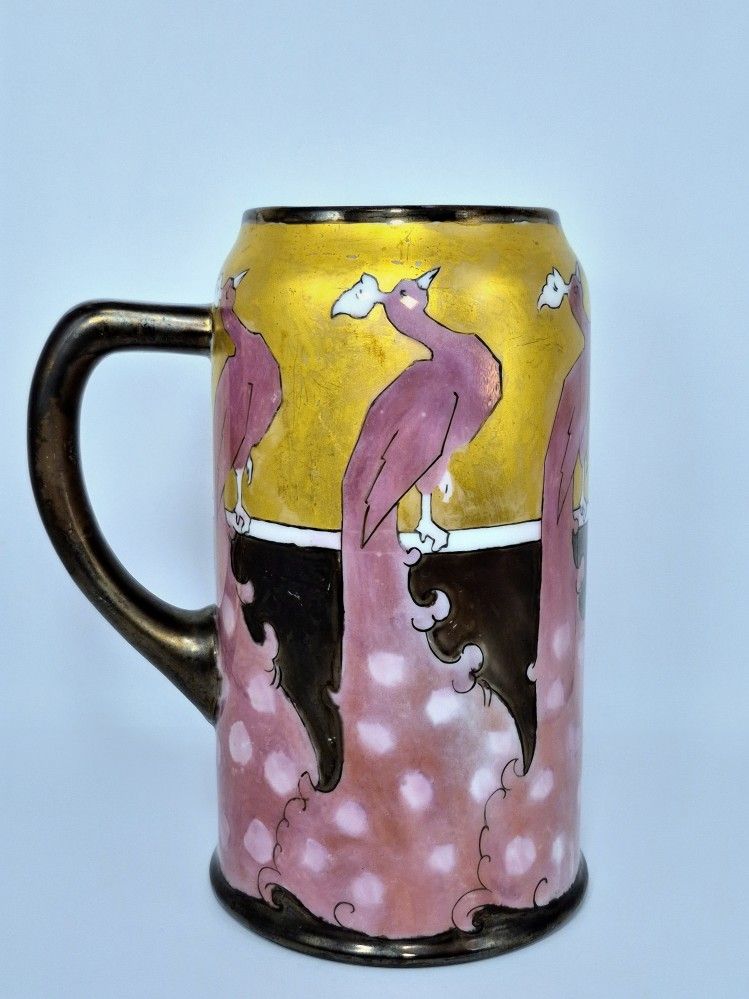 Antique 1889 CAC American Belleek Mug