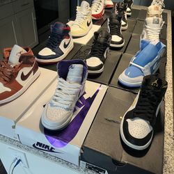 9 Pairs Jordan Bundle – Size 8 / 8.5 / 9 – CLEAN – DEAL IF PICKED UP TODAY
