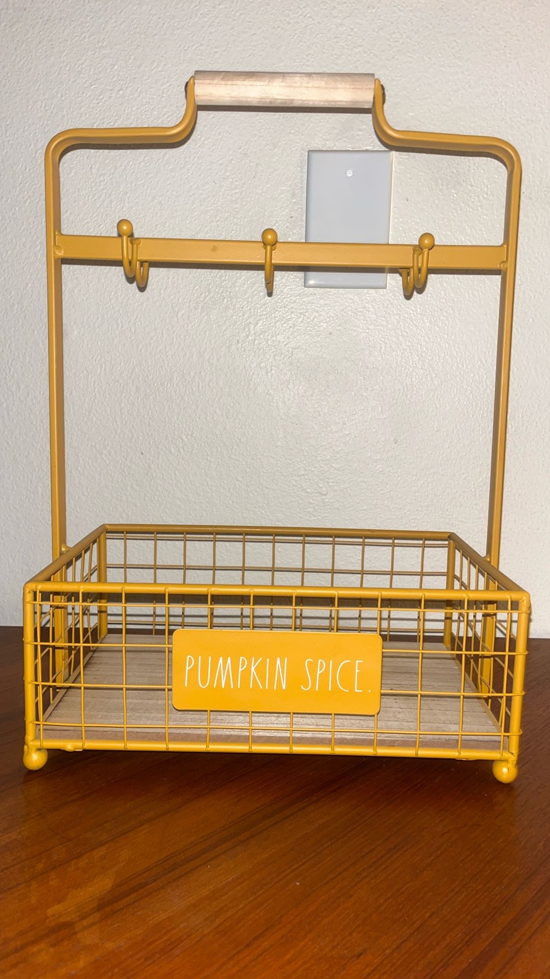 Rae Dunn Fall Pumpkin Spice coffee cup holder