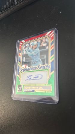 2026 donruss Bobby Witt Jr autograph card
