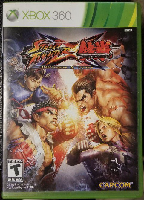 Street Fighter X Tekken Xbox 360 Game USED