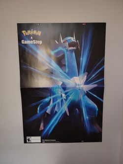 Gamestop X Pokemon Promotional Poster
