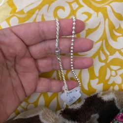 Real 925 Sterling Silver Bracelet $40’ $43