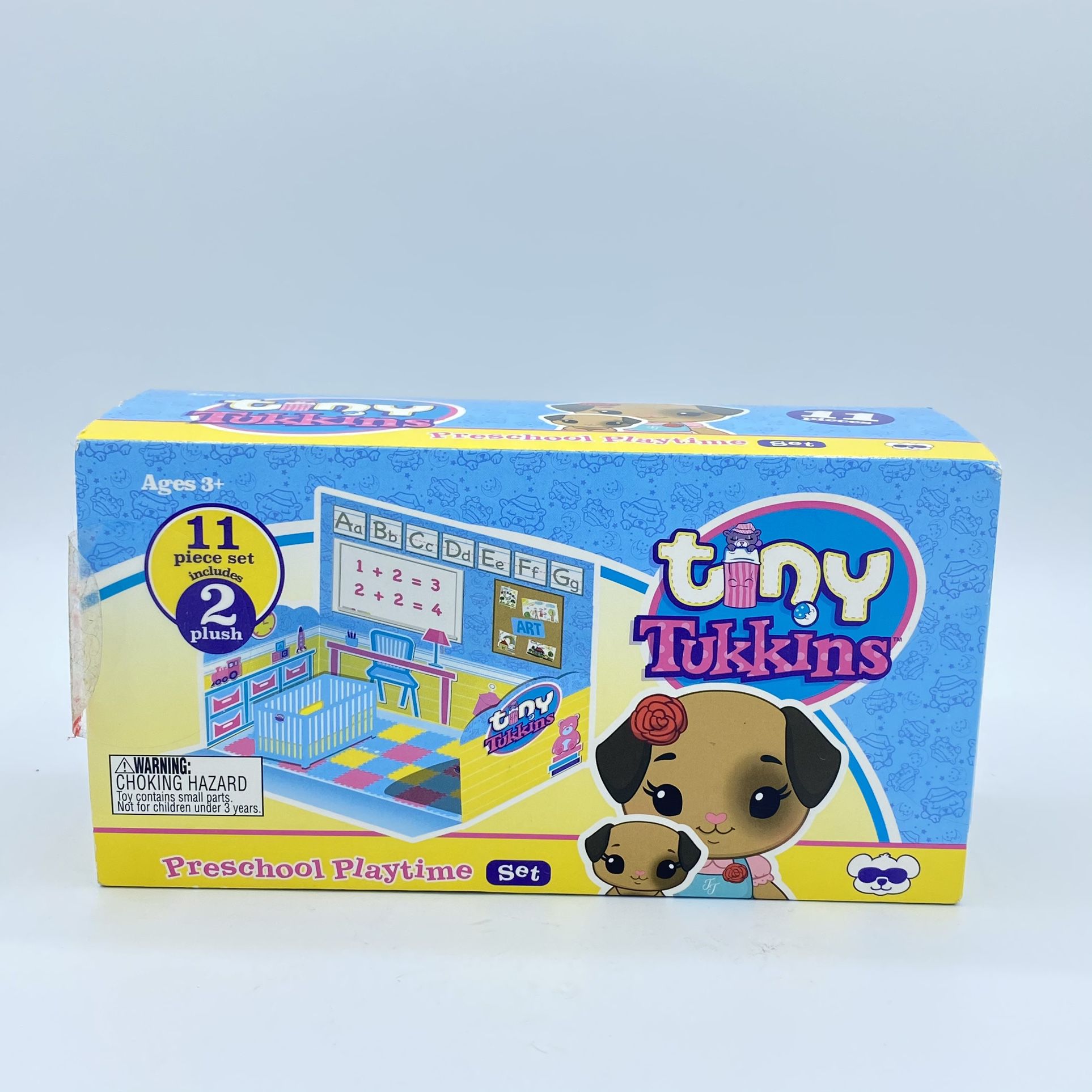 Tiny Tukkins Playset Assortment with Plush Stuffed Character Dog with Patch New