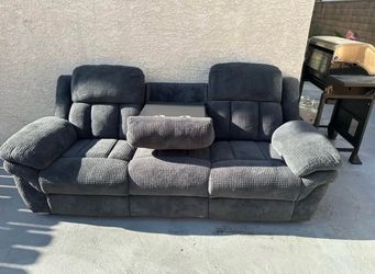 Like-new Trevor 91" Reclining Sofa