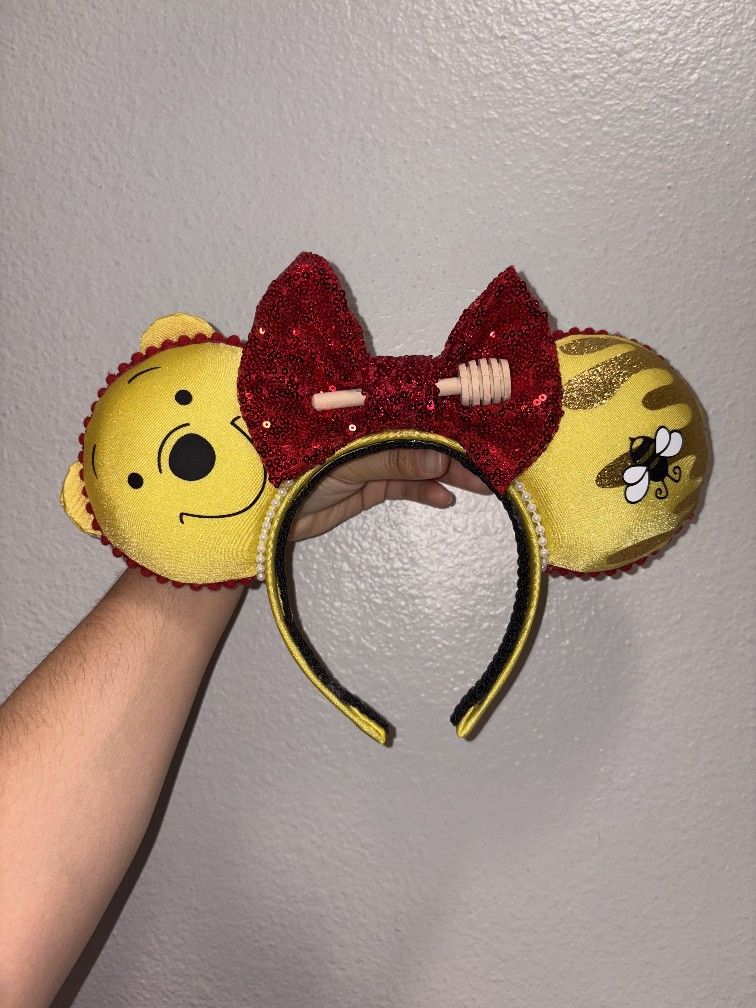 Handmade Winnie The Pooh Disney Minnie Ears
