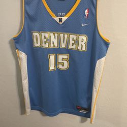 carmelo anthony nuggets jersey white