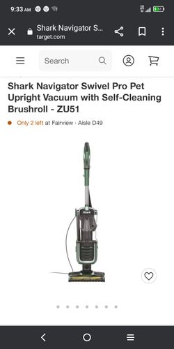 Shark Navigator Vacuum