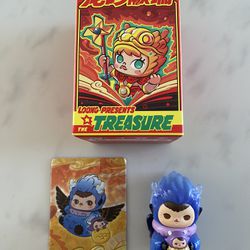 Chubby Loong Special Version Blue Edition POP MART Loong Presents The Treasure Blind Box Figure Toy Gift