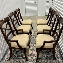Bernhardt Dining Chairs Set Of 6