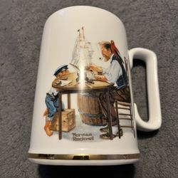 Norman Rockwell “For A Good Boy” Coffee Mug