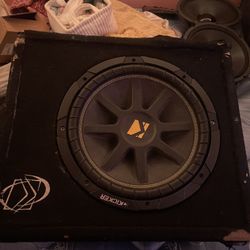 Subwoofer/speaker with amp