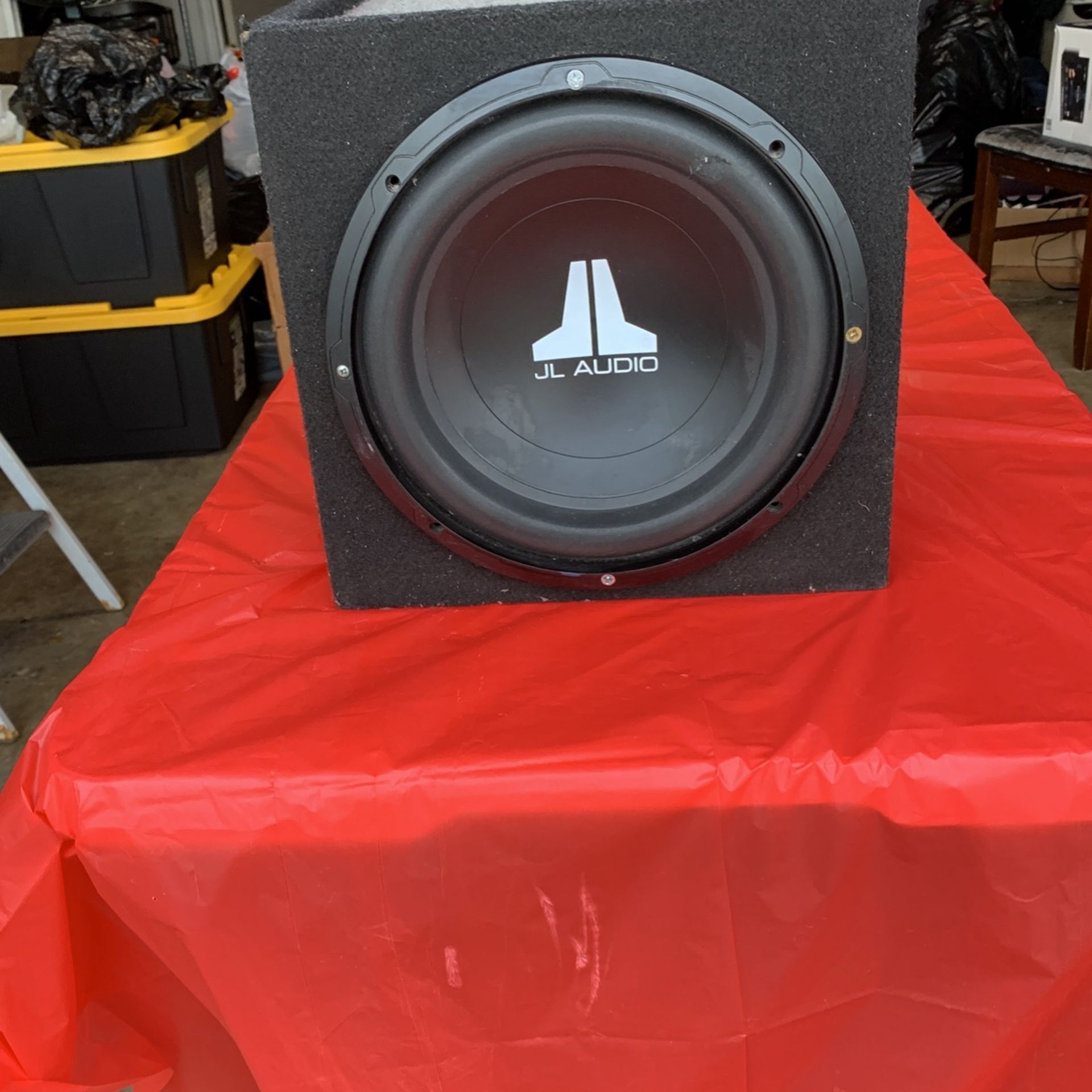 12” JL Audio speaker box