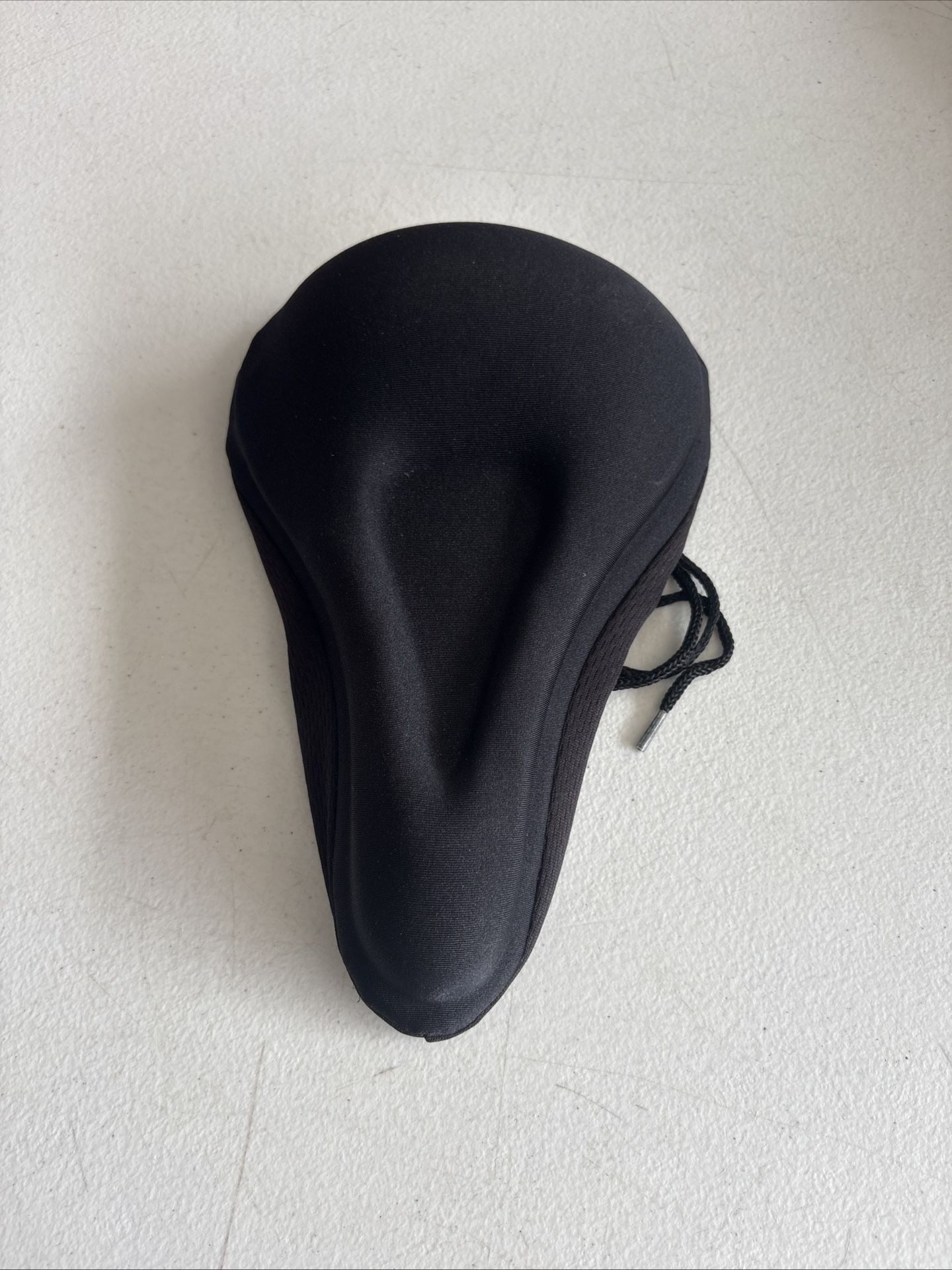 Bike Gel Cushion Seat In Black W/Drawstring Unbranded