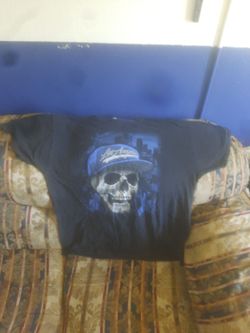 XXL LA skeleton T-shirt