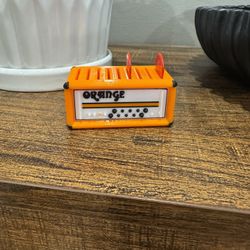 Orange Amp Guitar Pick Holder