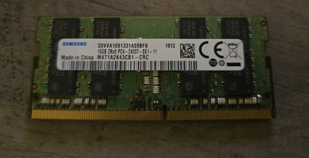 Samsung 16gb Laptop RAM