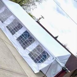 NEW!! ONLY SALE!! 16x32FT White Heavy Duty Party Tent, 180g PE fabric

