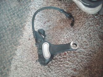 Harley front Brake Caliper with Braided Line