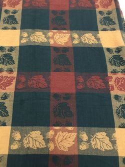 Fall Leaves- tablecloth & napkins set