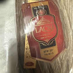Human Hair Blend Weaving Hair On Weft  22 Inches