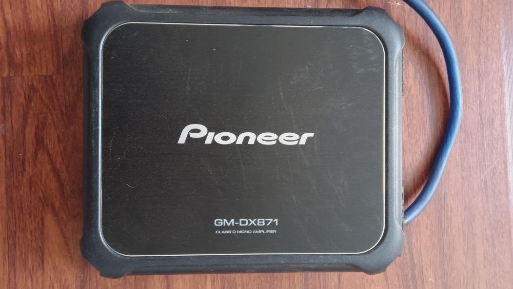 Pioneer GM-DX(contact info removed)W Mono Amplifier includes base knob
