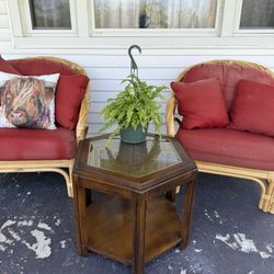 Vintage mcm end table