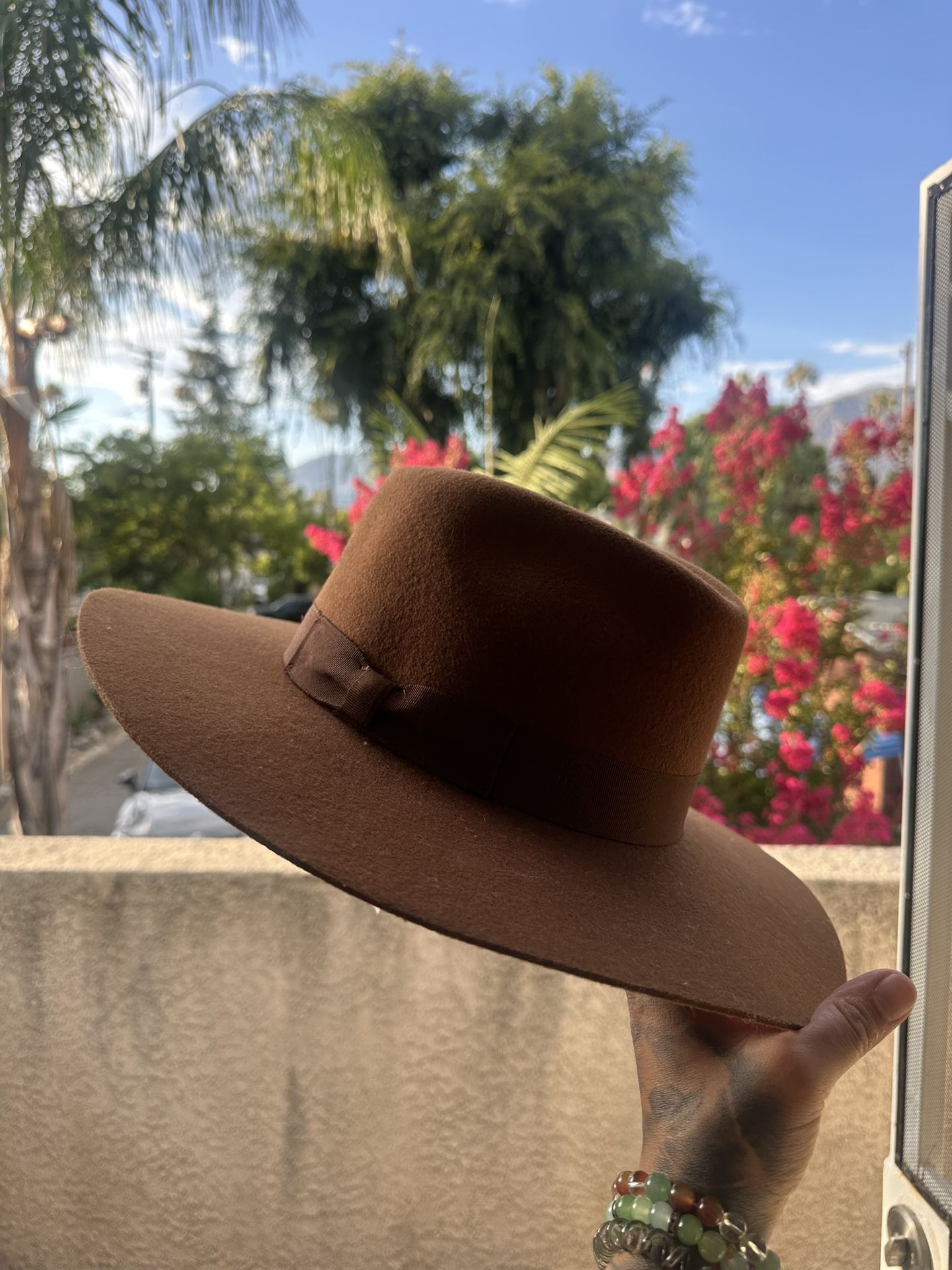 Brown Urban Outfitters Hat