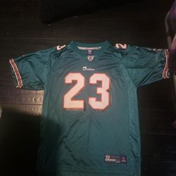 vintage Reebok NFL Miami Dolphins football jersey,