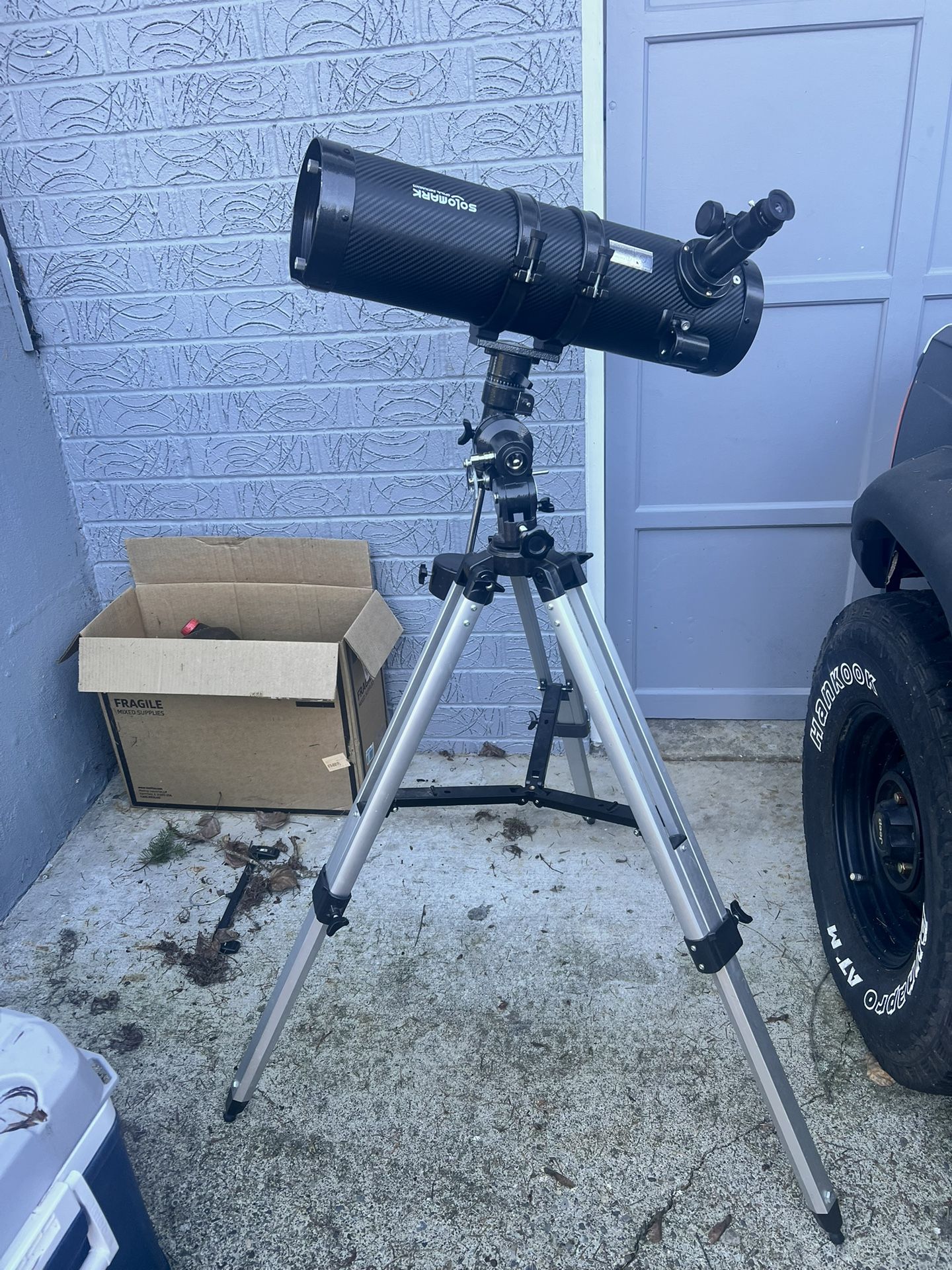 Telescope 130EQ Newtonian Reflector Telescope