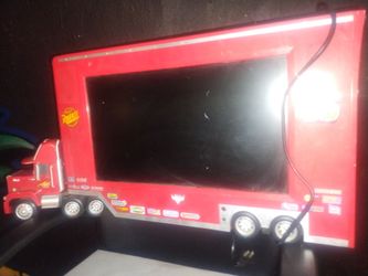 Disney Pixel Cars Tractor Trailer Television