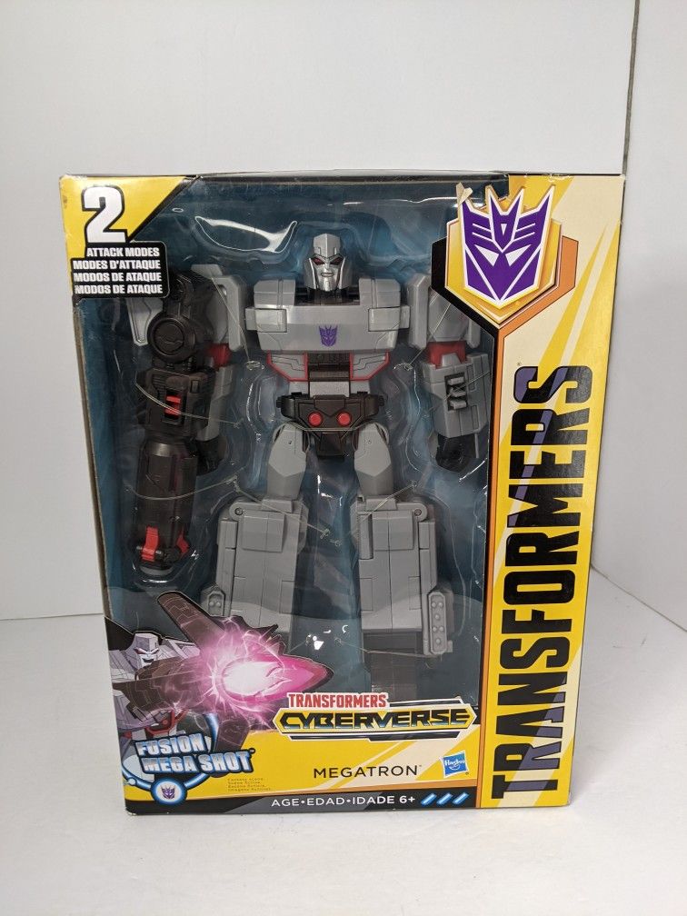 Transformers Cyberverse Action Attackers Ultimate Class Megatron Action Figure NEW Sealed