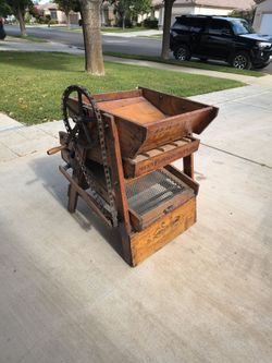 Vintage seed corn sorter