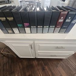 12 Vintage Sports And Baseball Card Ultra Pro Binders