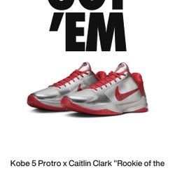 Kobe Proto 5 “Caitlin Clark Rookie Of The Year”