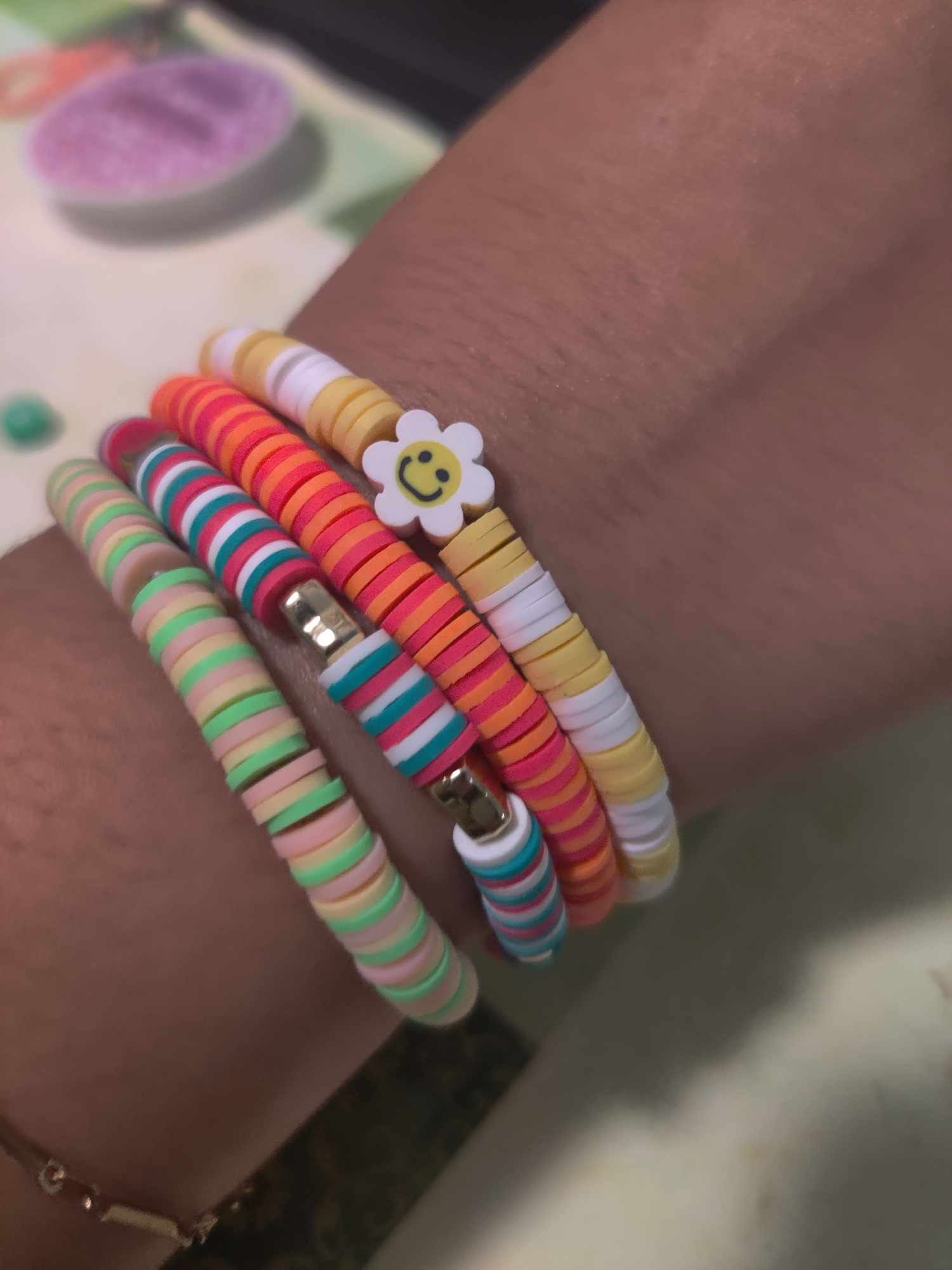 Pack Of 4 Spring/summer Bracelets ❤️🎀☀️