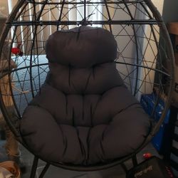 Gray Egg Chair