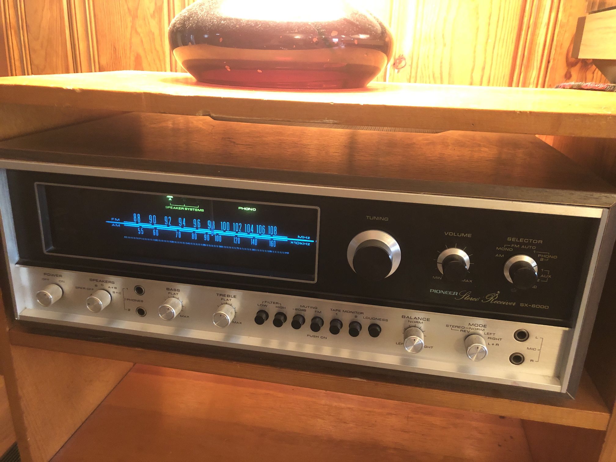 Vintage Sx-6000 Pioneer Stereo Receiver