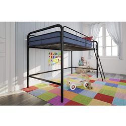 New Twin Size Junior Metal Loft Bed