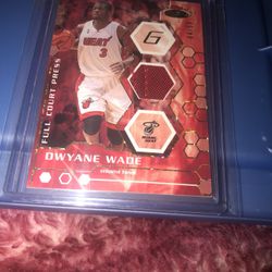 Dwayne Wade basketball card