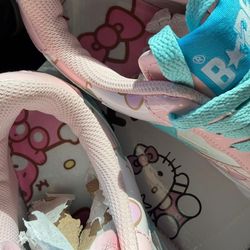 Hello Kitty Bape shoes